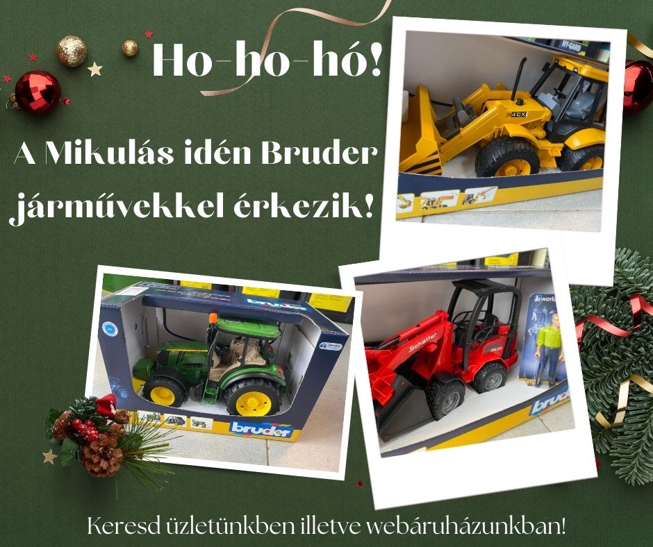 BRUDER Játékok a DELI Agroker Kft.-nél!