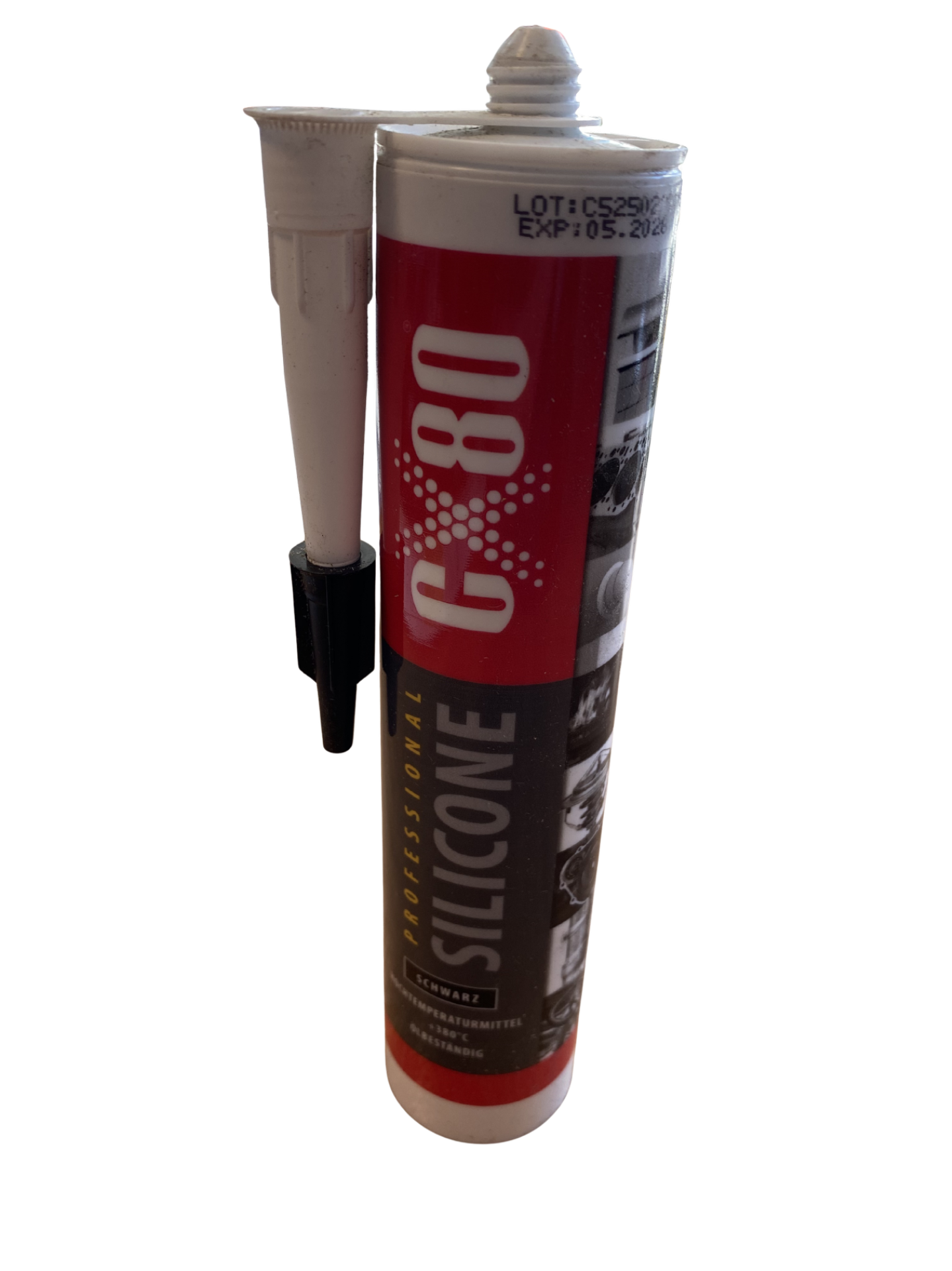 CX-80 FEKETE SZILIKON TÖMÍTŐ 310ML